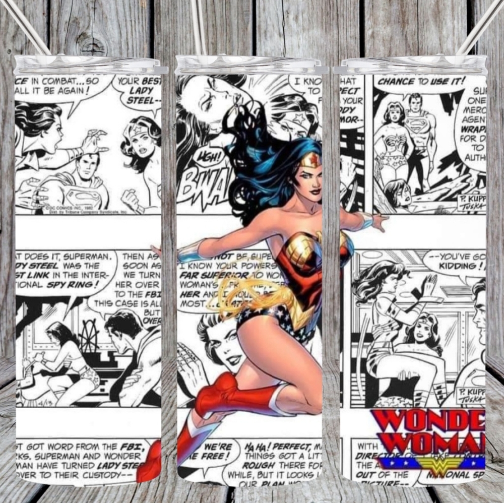 Wonder woman tumbler